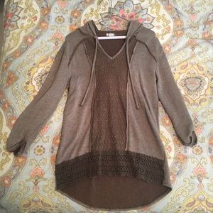 Olive green pullover!